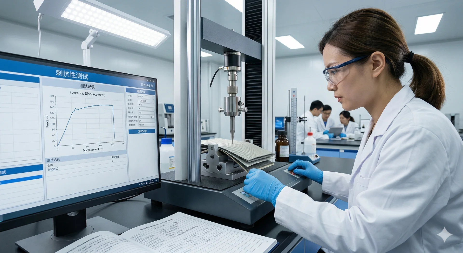 R&D testing laboratory